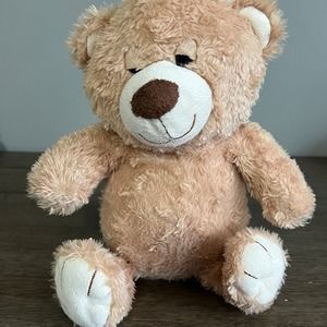Toys R Us 2011 Tan Sleepy Eye Teddy Bear‎ Plush